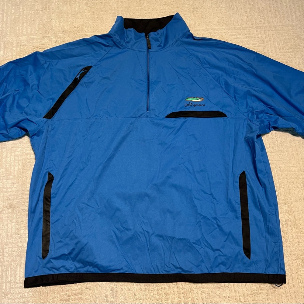 Slazenger Golf Windbreaker Half-Zip Jacket Long Sleeve Men’s XXL 2XL
